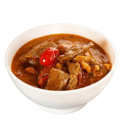 Assorted Meat Groundnut Soup - Sislou Restaurant
