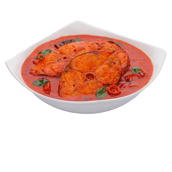 Fried Fish in Tomato Stew