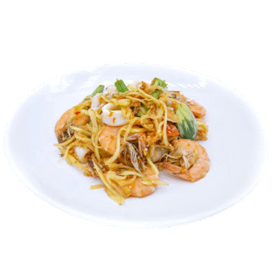 Noodles in Shrimp Oyster Sauce