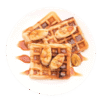 Waffles with Syrup - Sislou Restaurant