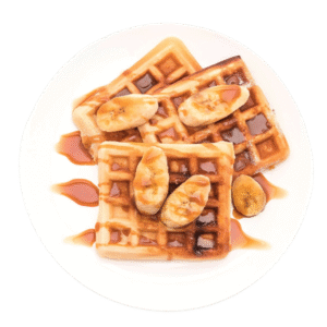 Waffles with Syrup - Sislou Restaurant
